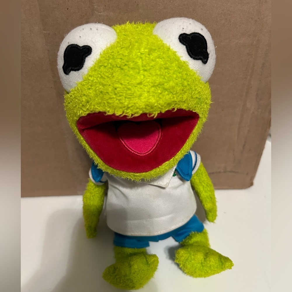 Baby Kermit The Frog Muppet Babies Muppet Soft Stuffed Plush Toy - Picture 2 of 6